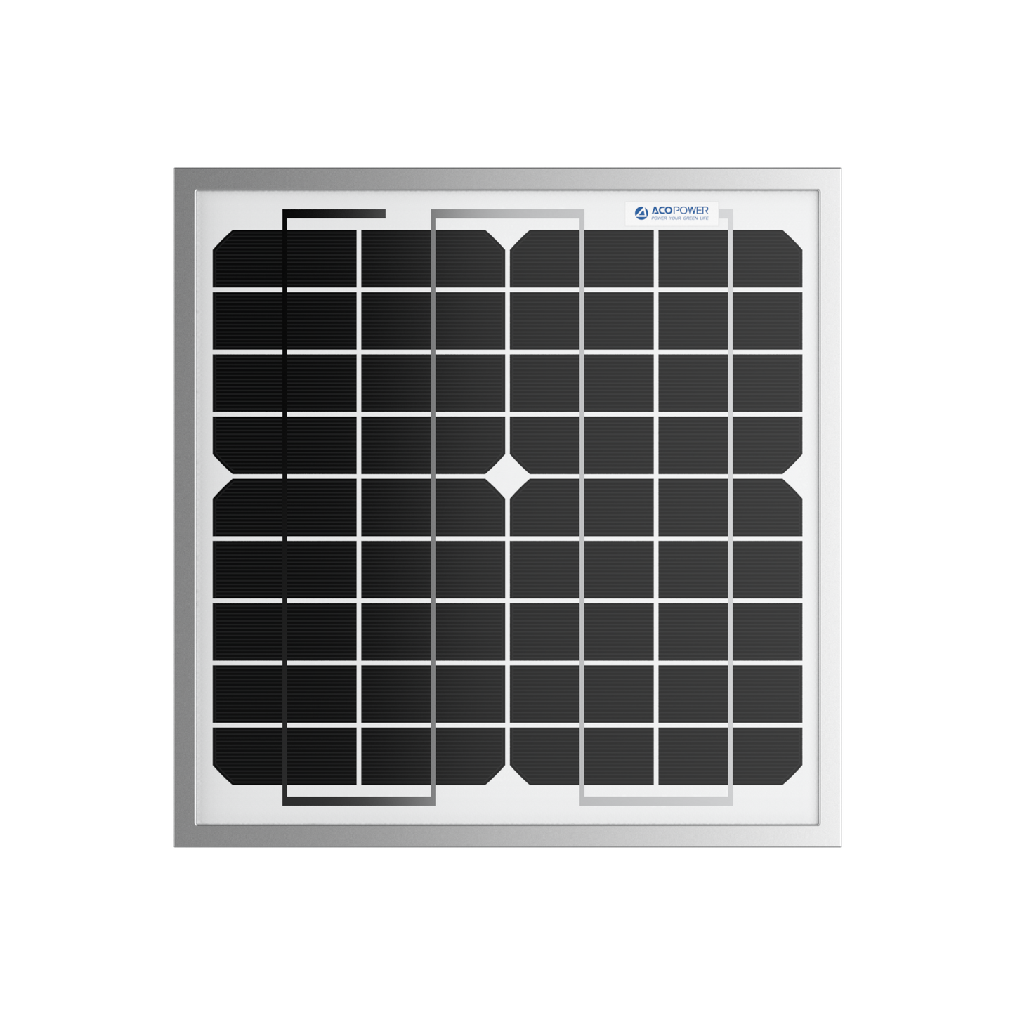 10w 12 Volt Monocrystalline Solar Panel