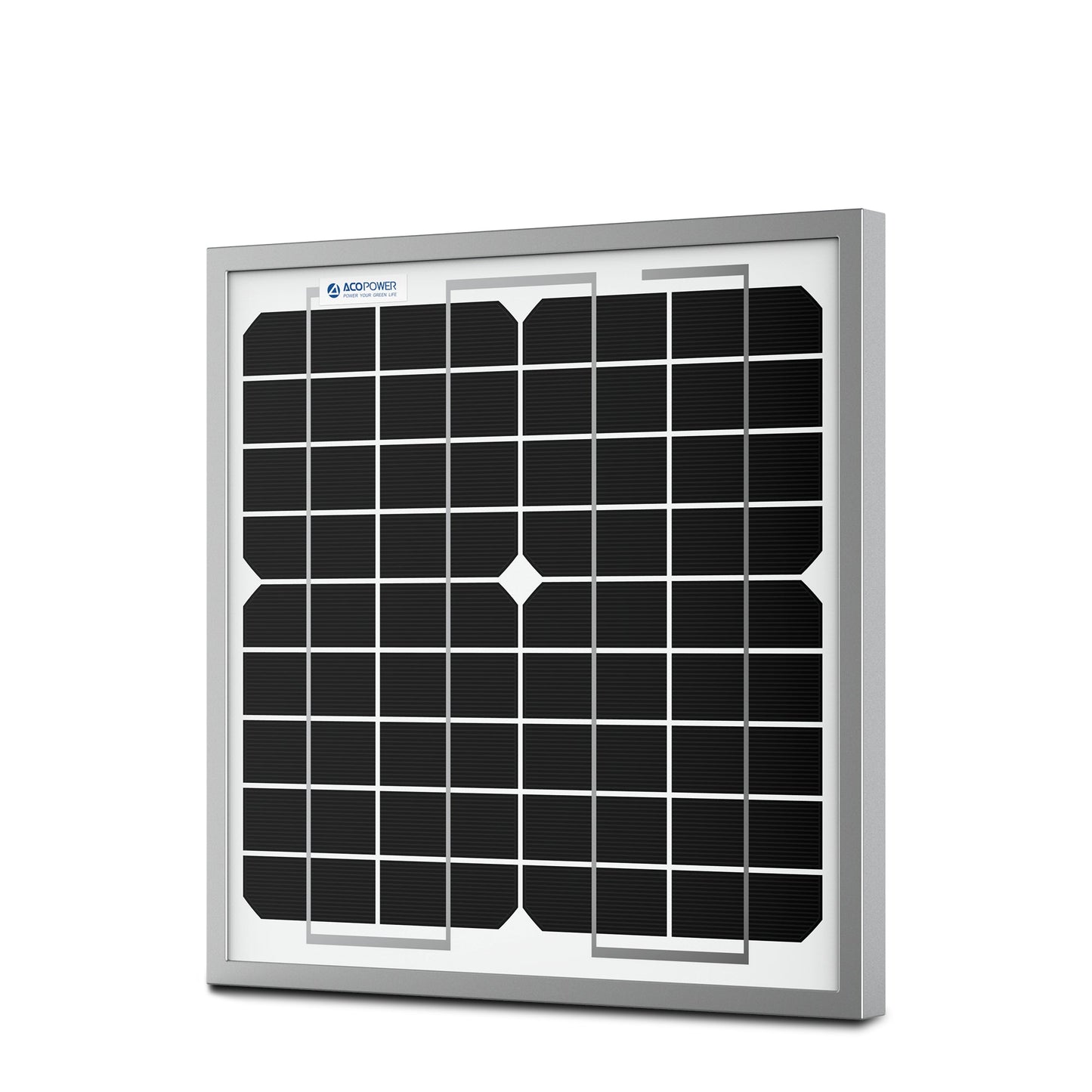 10w 12 Volt Monocrystalline Solar Panel