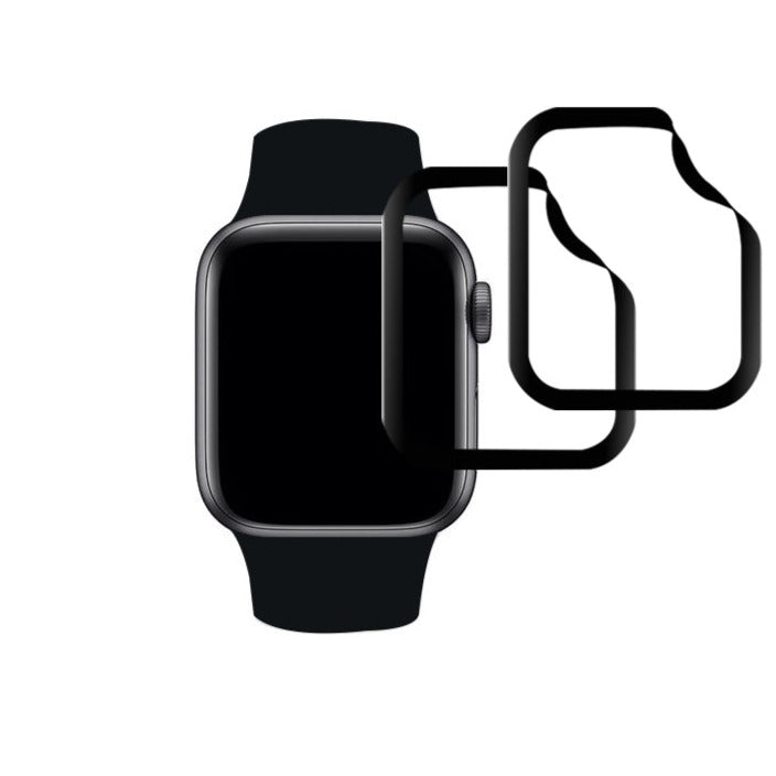 Shatterproof 3D Curve Screen Guard for Apple Watch (2 Pack)