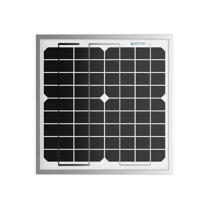 10w 12 Volt Monocrystalline Solar Panel