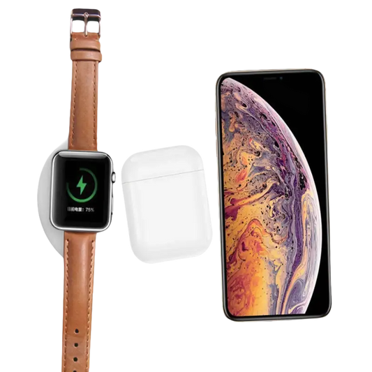 3 in 1 Multi Device Qi Wireless Fast Charger Vista Shops