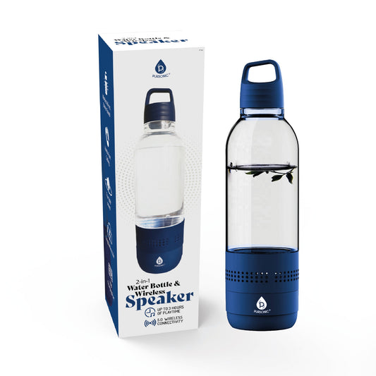 2-in-1 Water Bottle w/ Built-In Wireless Speaker