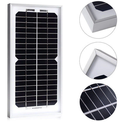 5W 12 Volt Monocrystalline Solar Panel