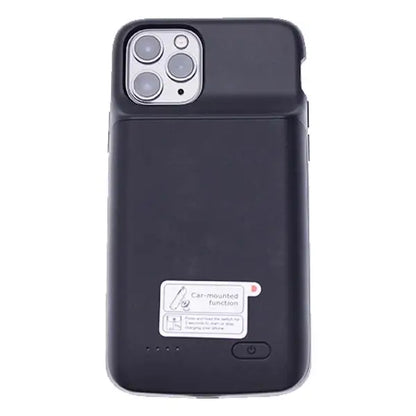 Black iPhone 11 Slim Power Charging Case