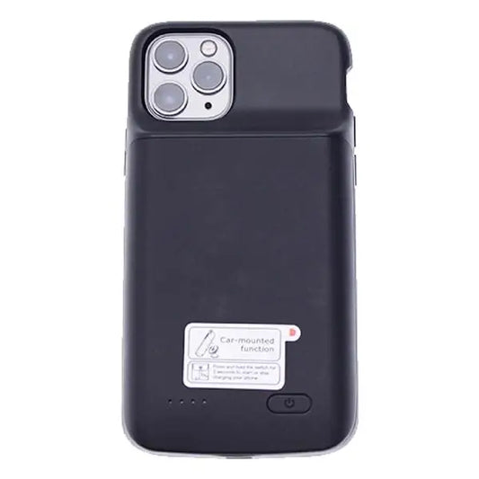 Black iPhone 11 Slim Power Charging Case