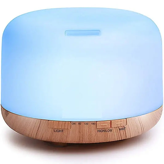 Color Changing Essential Oil Aromatherapy Diffuser With Remote - Glow